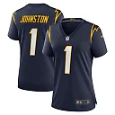 Zennovawear Women's Los Angeles Chargers Quentin Johnston Navy Alternate Game Jersey