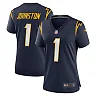 Zennovawear Women's Los Angeles Chargers Quentin Johnston Navy Alternate Game Jersey
