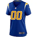 Zennovawear Women's Los Angeles Chargers Royal Alternate Custom Game Jersey