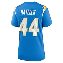 Zennovawear Women's Los Angeles Chargers Scott Matlock Powder Blue Game Jersey
