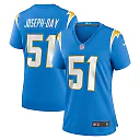 Zennovawear Women's Los Angeles Chargers Sebastian Joseph-Day Powder Blue Game Player Jersey