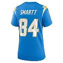 Zennovawear Women's Los Angeles Chargers Stone Smartt Powder Blue Team Game Jersey