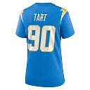 Zennovawear Women's Los Angeles Chargers Teair Tart Powder Blue Game Jersey