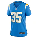Zennovawear Women's Los Angeles Chargers Terrell Bynum Powder Blue Team Game Jersey