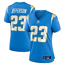Zennovawear Women's Los Angeles Chargers Tony Jefferson Powder Blue Team Game Jersey
