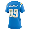 Zennovawear Women's Los Angeles Chargers Wes Chandler Powder Blue Retired Player Jersey