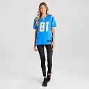 Zennovawear Women's Los Angeles Chargers Will Dissly Powder Blue Game Jersey