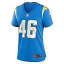 Zennovawear Women's Los Angeles Chargers Zander Horvath Powder Blue Game Jersey
