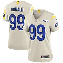 Zennovawear Women's Los Angeles Rams Aaron Donald Bone Player Game Jersey