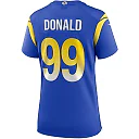 Zennovawear Women's Los Angeles Rams Aaron Donald Royal Player Jersey