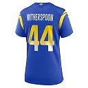 Zennovawear Women's Los Angeles Rams Ahkello Witherspoon Royal Game Jersey