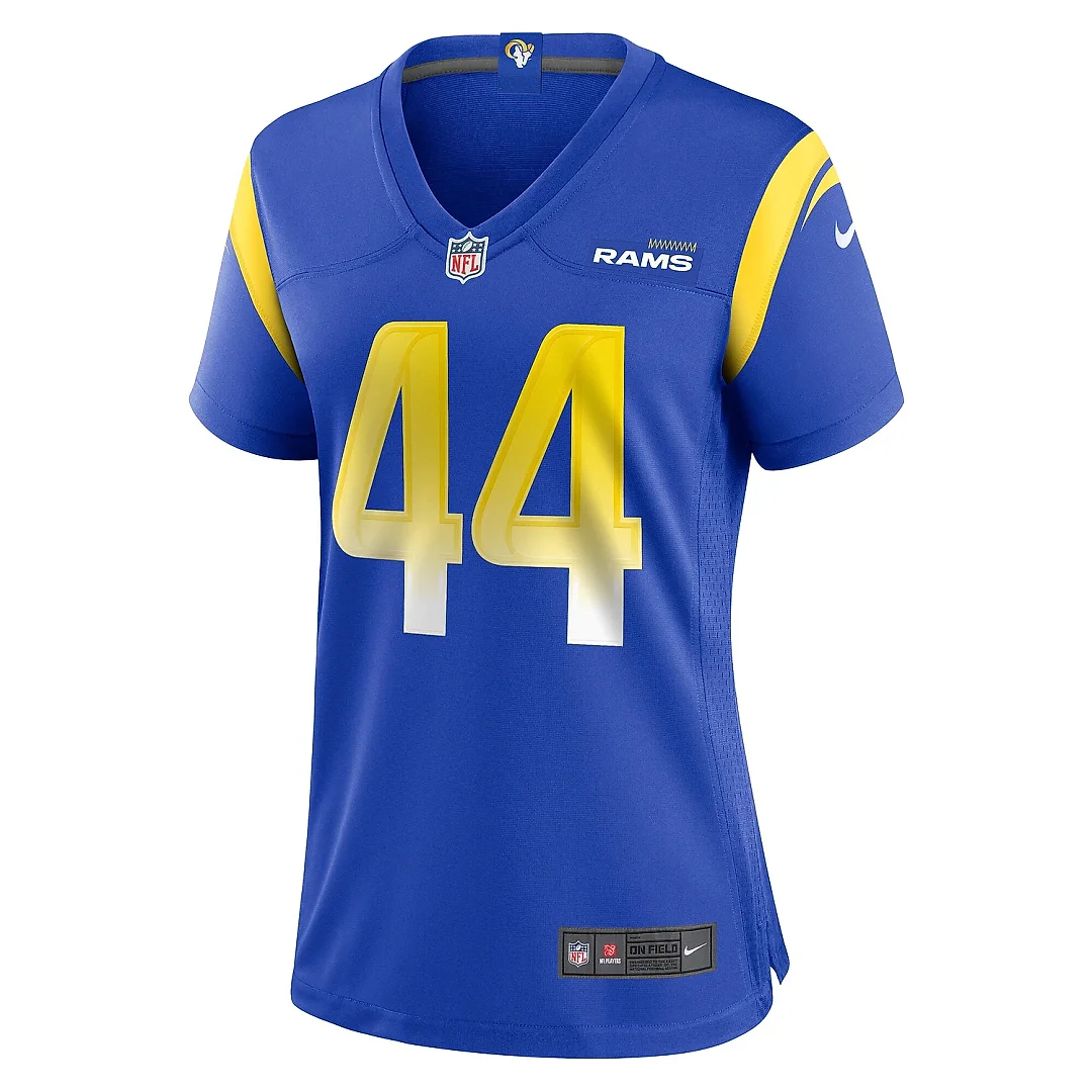 Zennovawear Women's Los Angeles Rams Ahkello Witherspoon Royal Game Jersey