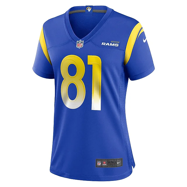 Zennovawear Women's Los Angeles Rams Austin Trammell Royal Game Player Jersey