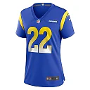 Zennovawear Women's Los Angeles Rams Blake Corum Royal Game Jersey