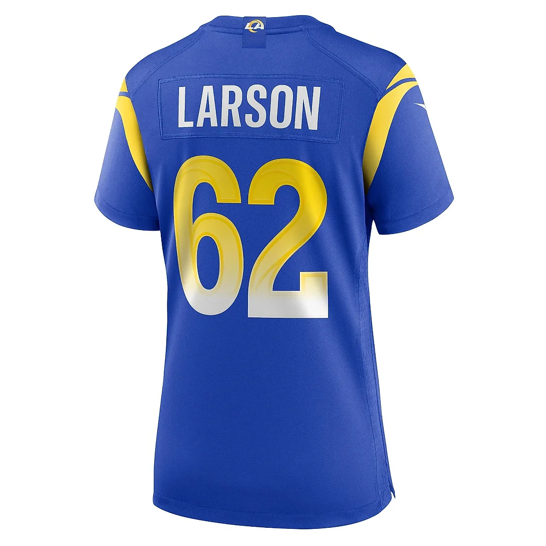 Zennovawear Women's Los Angeles Rams Blake Larson Royal Game Jersey