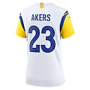 Zennovawear Women's Los Angeles Rams Cam Akers White Game Jersey