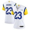 Zennovawear Women's Los Angeles Rams Cam Akers White Game Jersey