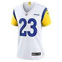 Zennovawear Women's Los Angeles Rams Cam Akers White Game Jersey