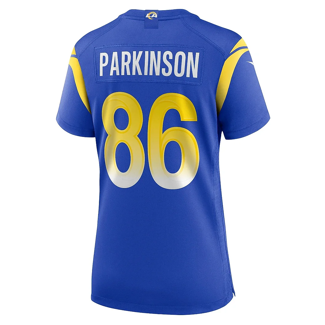Zennovawear Women's Los Angeles Rams Colby Parkinson Royal Team Game Jersey