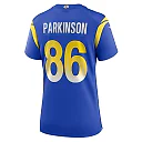 Zennovawear Women's Los Angeles Rams Colby Parkinson Royal Team Game Jersey