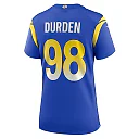 Zennovawear Women's Los Angeles Rams Cory Durden Royal Game Jersey