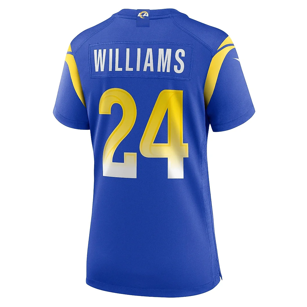 Zennovawear Women's Los Angeles Rams Darious Williams Royal Team Game Jersey