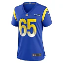 Zennovawear Women's Los Angeles Rams David Olajiga Royal Game Jersey