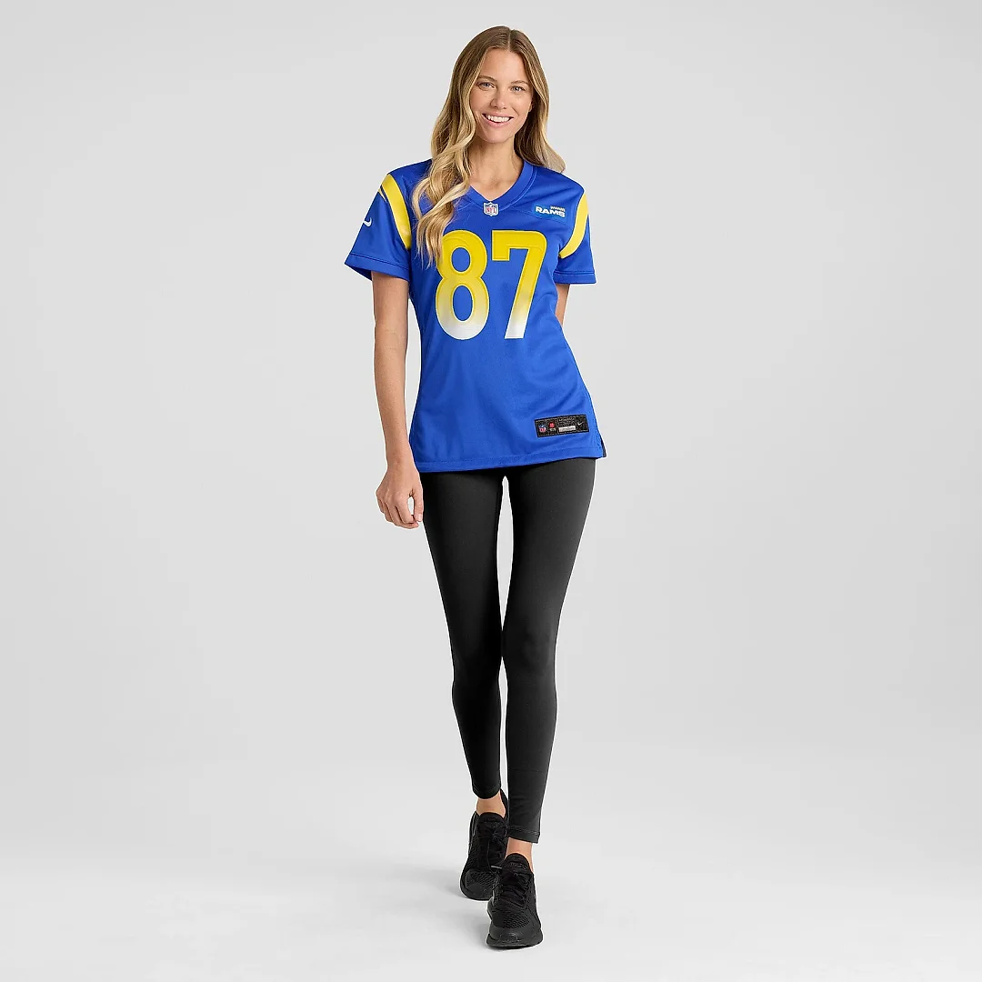 Zennovawear Women's Los Angeles Rams Davis Allen Royal Home Game Jersey