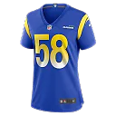 Zennovawear Women's Los Angeles Rams DeAndre Square Royal Game Jersey