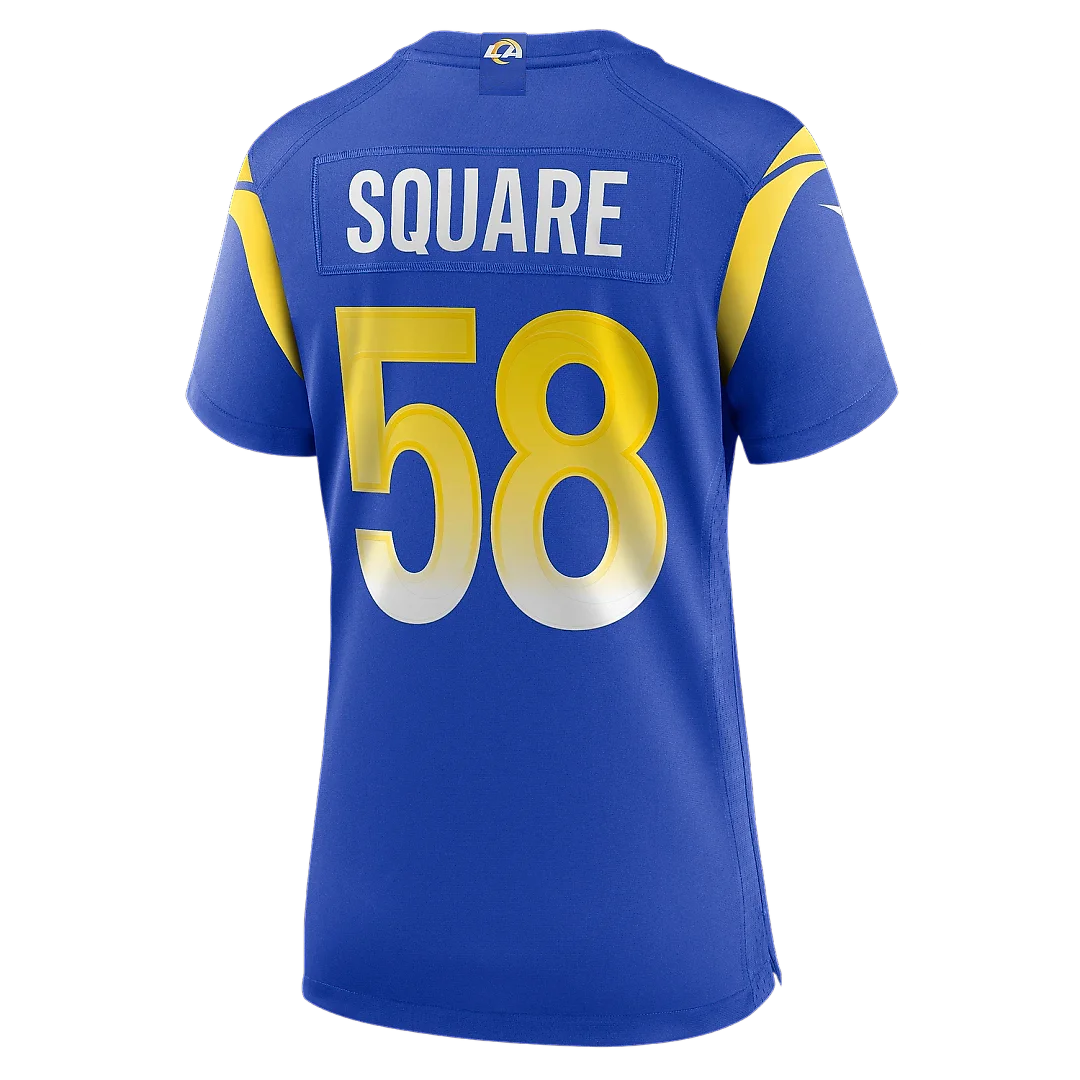 Zennovawear Women's Los Angeles Rams DeAndre Square Royal Game Jersey