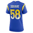 Zennovawear Women's Los Angeles Rams DeAndre Square Royal Game Jersey