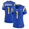 Zennovawear Women's Los Angeles Rams Derion Kendrick Royal Home Game Jersey