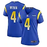 Zennovawear Women's Los Angeles Rams Dresser Winn Royal Team Game Jersey