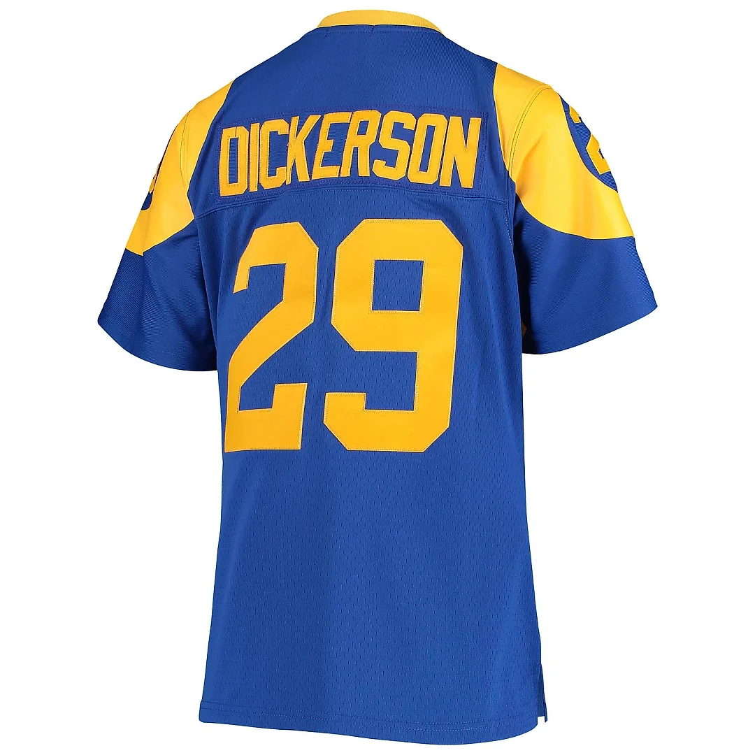 Zennovawear Women's Los Angeles Rams Eric Dickerson Mitchell & Ness Royal Legacy Team Jersey