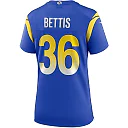 Zennovawear Women's Los Angeles Rams Jerome Bettis Royal Game Retired Player Jersey