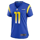 Zennovawear Women's Los Angeles Rams Jimmy Garoppolo Royal Team Game Jersey