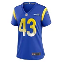 Zennovawear Women's Los Angeles Rams Joshua Karty Royal Game Jersey