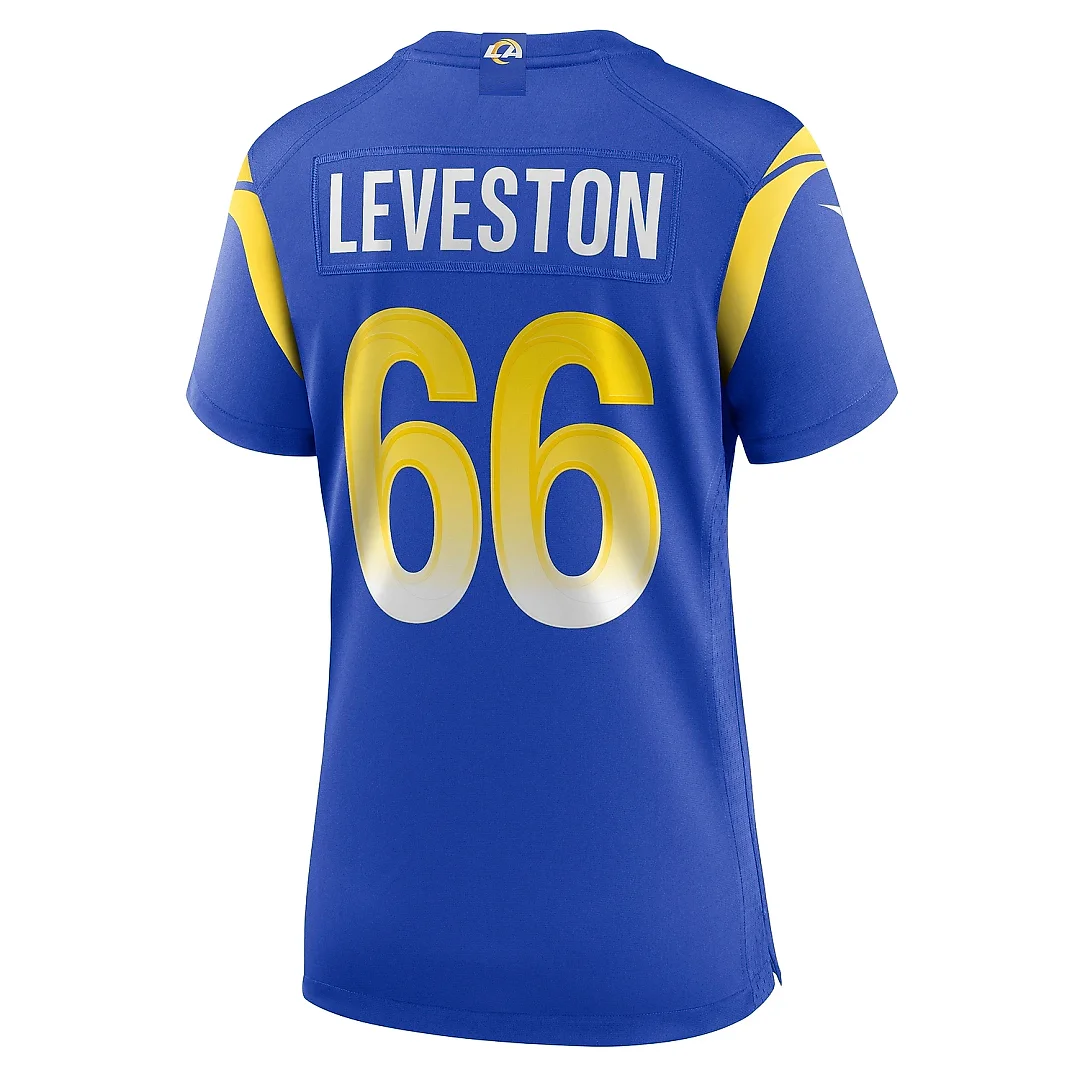 Zennovawear Women's Los Angeles Rams KT Leveston Royal Game Jersey