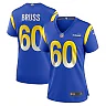 Zennovawear Women's Los Angeles Rams Logan Bruss Royal Game Player Jersey