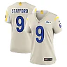 Zennovawear Women's Los Angeles Rams Matthew Stafford Bone Game Jersey