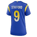 Zennovawear Women's Los Angeles Rams Matthew Stafford Royal Game Jersey