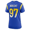 Zennovawear Women's Los Angeles Rams Michael Hoecht Royal Game Player Jersey