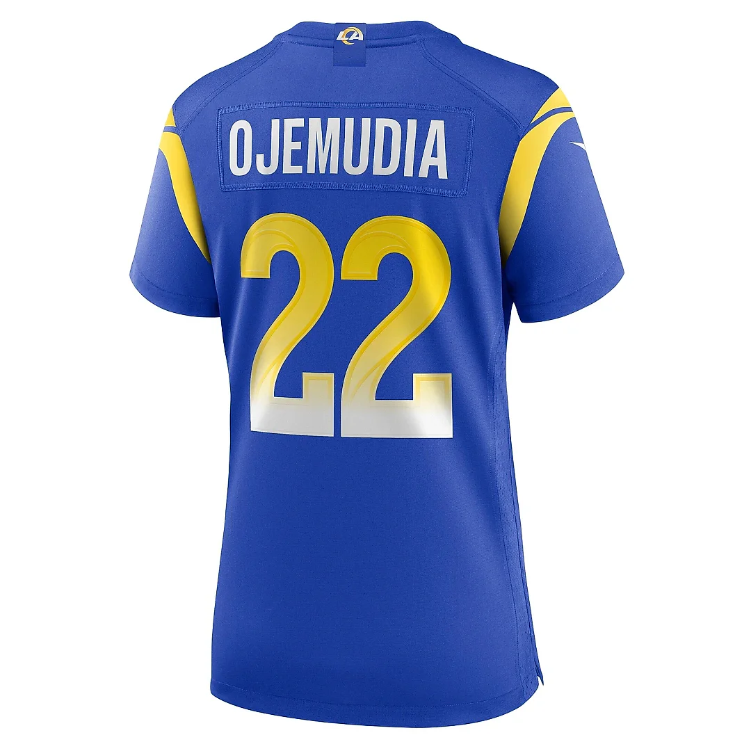 Zennovawear Women's Los Angeles Rams Michael Ojemudia Royal Game Jersey