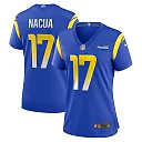 Zennovawear Women's Los Angeles Rams Puka Nacua Royal Home Game Jersey