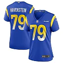 Zennovawear Women's Los Angeles Rams Rob Havenstein Royal Game Jersey