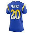 Zennovawear Women's Los Angeles Rams Ronnie Rivers Royal Team Game Jersey
