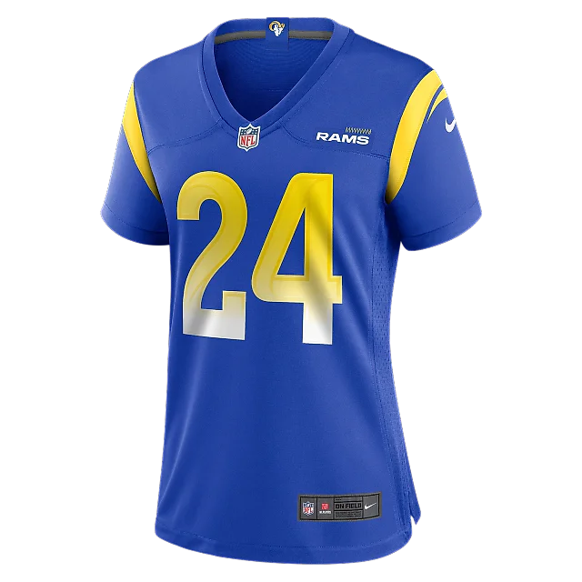 Zennovawear Women's Los Angeles Rams Royce Freeman Royal Game Jersey