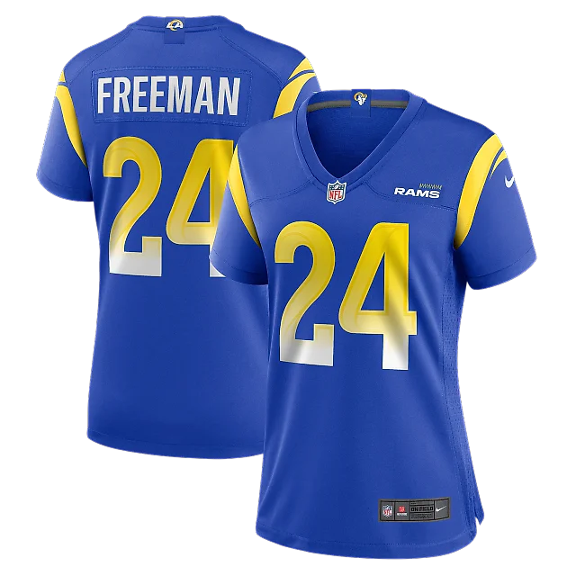 Zennovawear Women's Los Angeles Rams Royce Freeman Royal Game Jersey