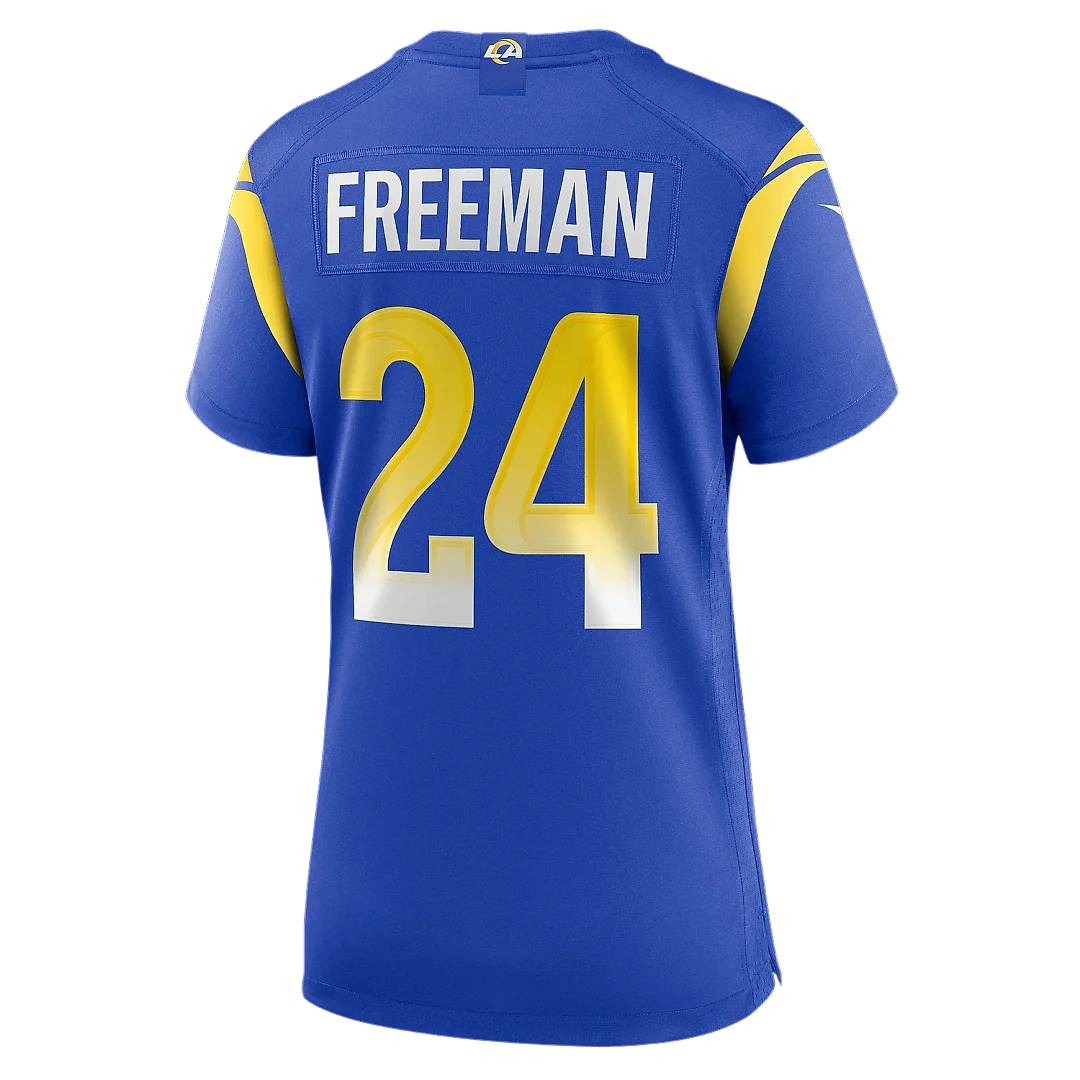 Zennovawear Women's Los Angeles Rams Royce Freeman Royal Game Jersey