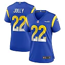 Zennovawear Women's Los Angeles Rams Shaun Jolly Royal Home Game Jersey